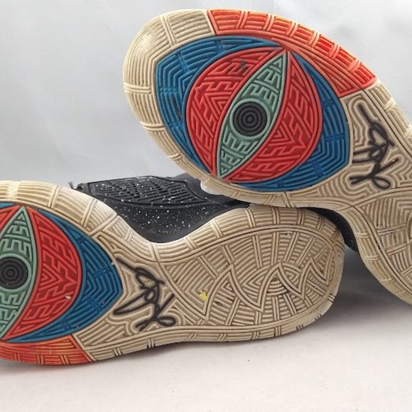 Nike Kyrie 6 Jet Black 2019 - Size 8.5 US Men's - USED - No box! - Picture 6 of 7